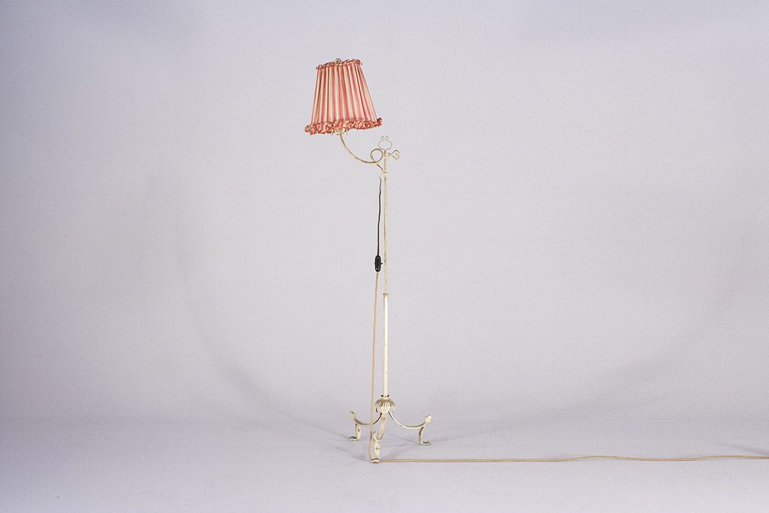 Foto Floor Lamp with Pink Shade ​h155 G1+