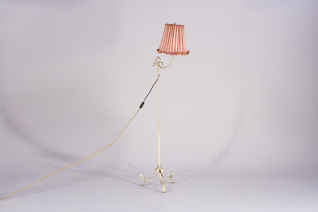Foto Floor Lamp with Pink Shade ​h155 G1+