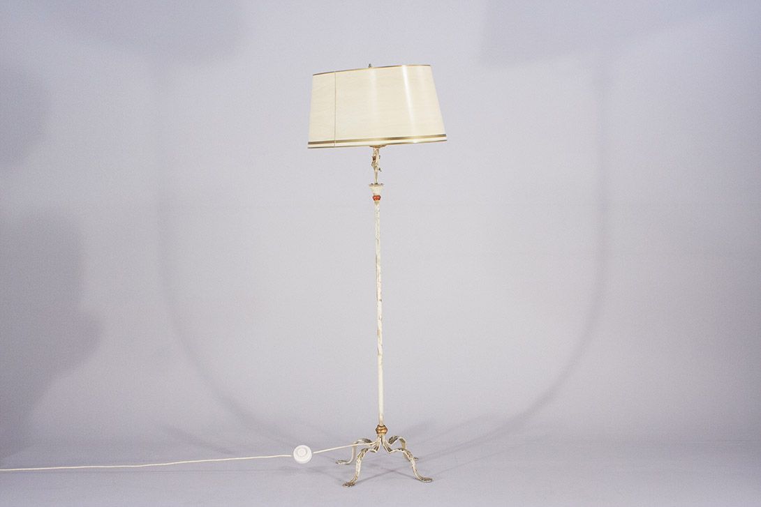 Foto Fragile English Floor Lamp Baroque Historism 1956 ​h150