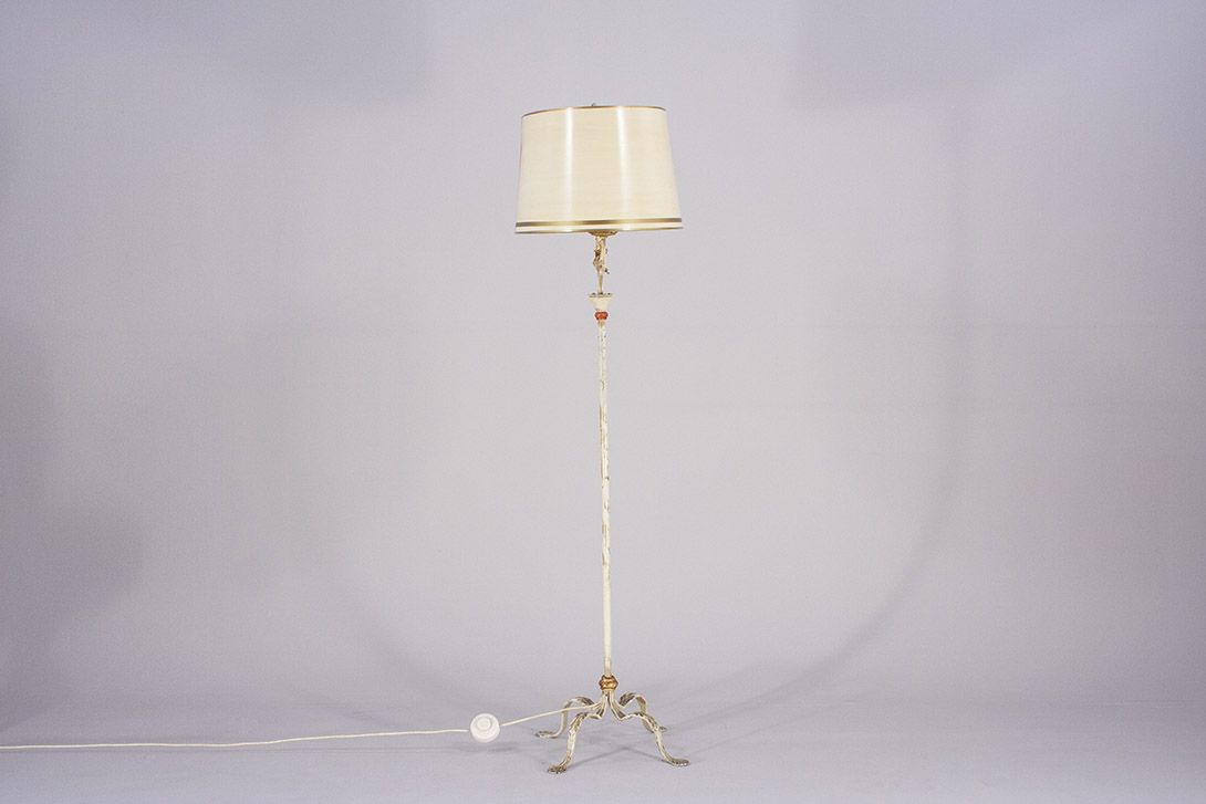Foto Fragile English Floor Lamp Baroque Historism 1956 ​h150