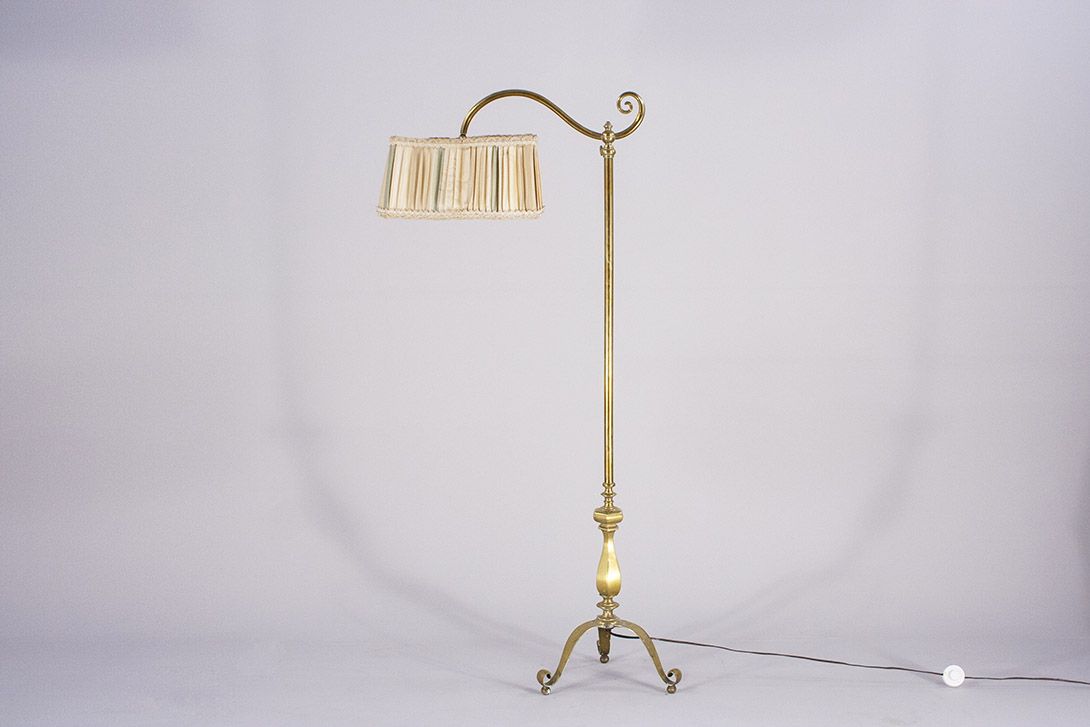 Foto Historism Adjustable Floor Lamp Germany 1958 ​h190 F1+