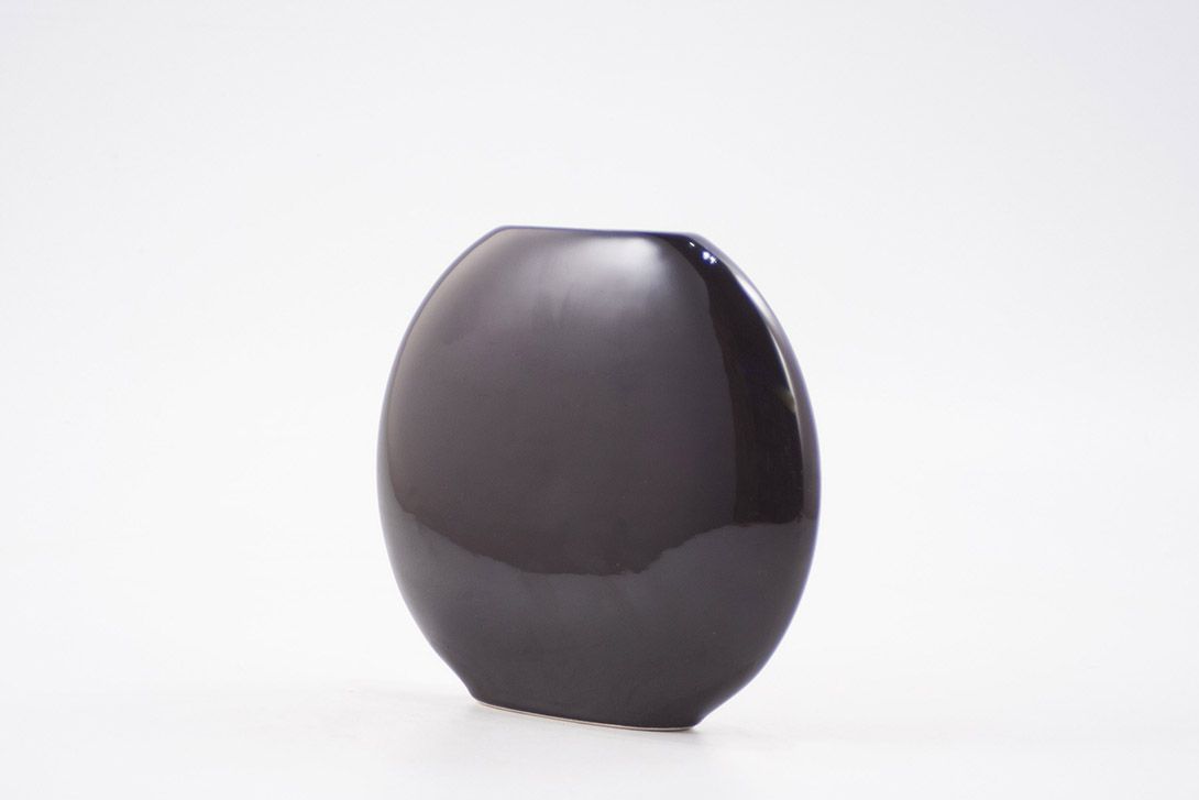 Foto Oval Porcelain Vase h18x20x4