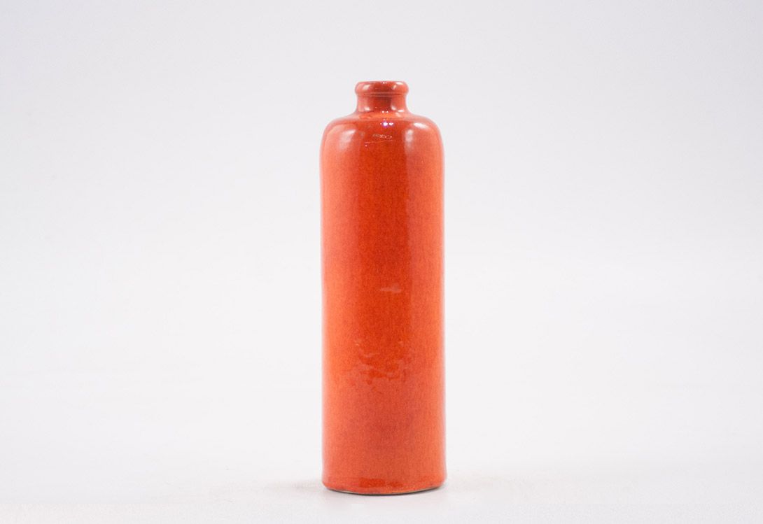 Foto Orange Bottle Vase h22 C4