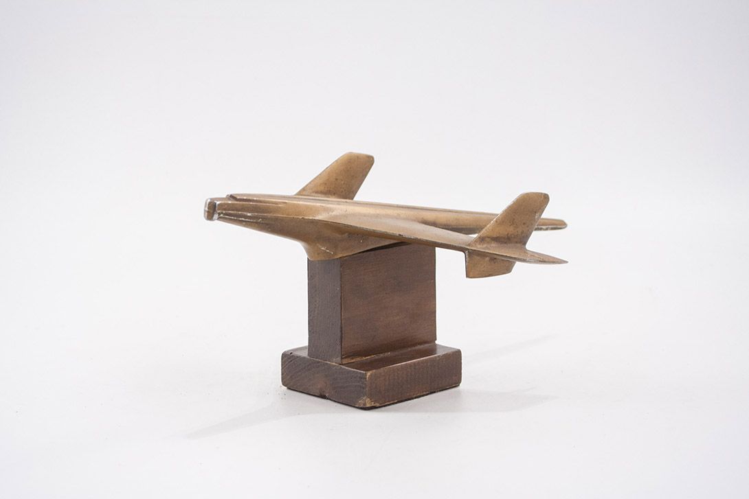 Foto Brass Airplane Model ​ h15x37x24