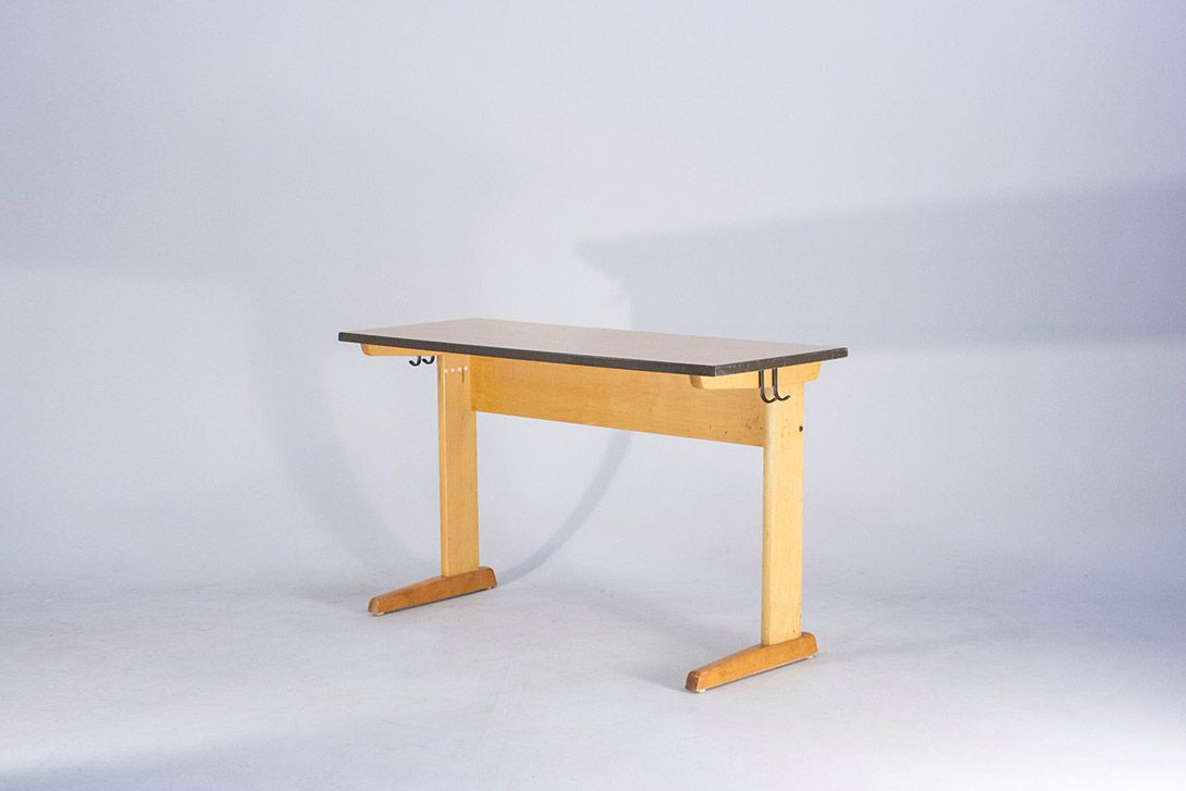 Foto Retro German School Desk ​h77x105x48