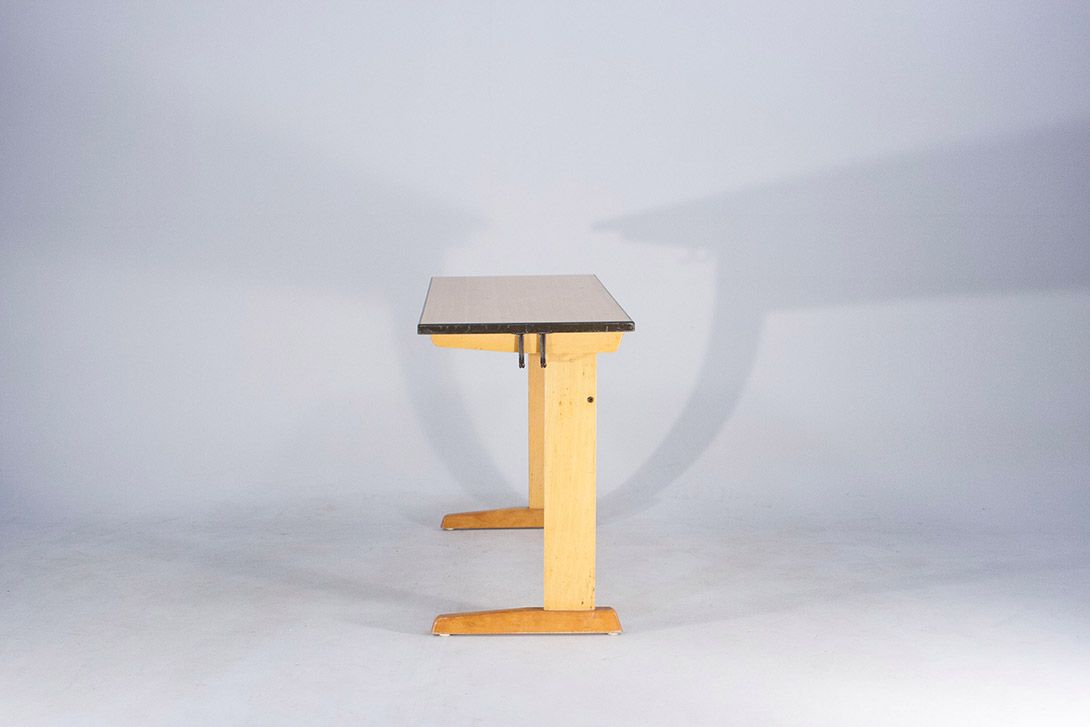 Foto Retro German School Desk ​h77x105x48