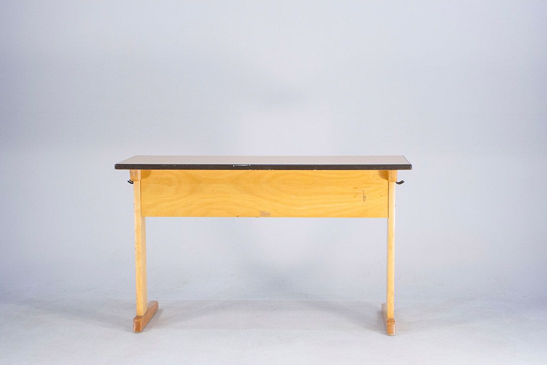 Foto Retro German School Desk ​h77x105x48