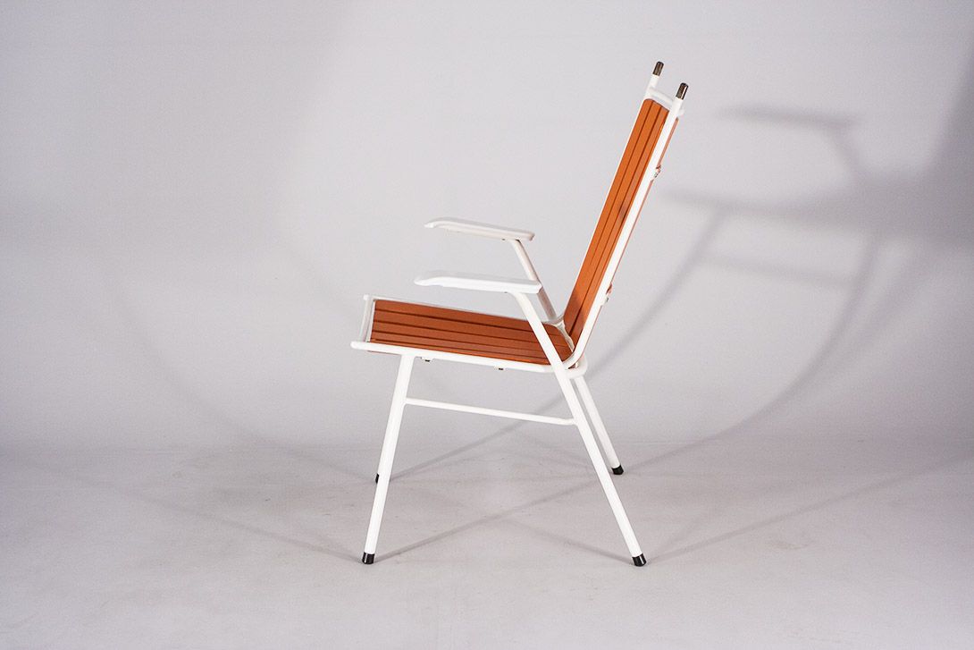Foto Garden Chair White and Wooden Frankfurt 1963