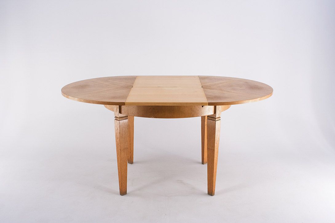 Foto Fold-Out Cherrywood Dining Table Hellerau 1940 ​h76x109