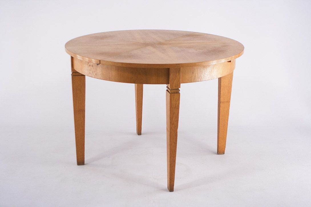 Foto Fold-Out Cherrywood Dining Table Hellerau 1940 ​h76x109