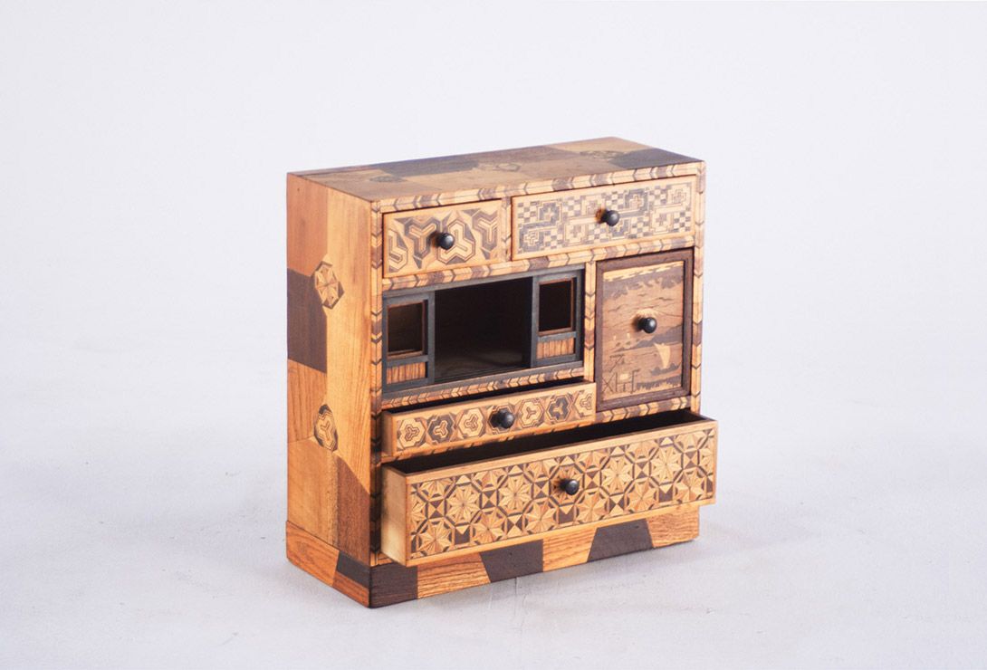 Foto Japanese Jewelry Case h37x15x36