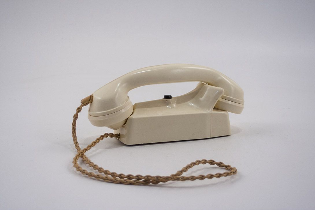 Foto Beige Wall Telephone
