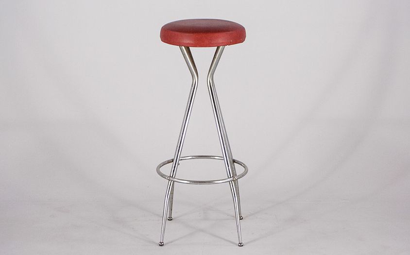 Foto Red 50´s Bar Stool
