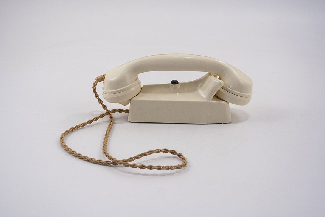 Foto Beige Wall Telephone