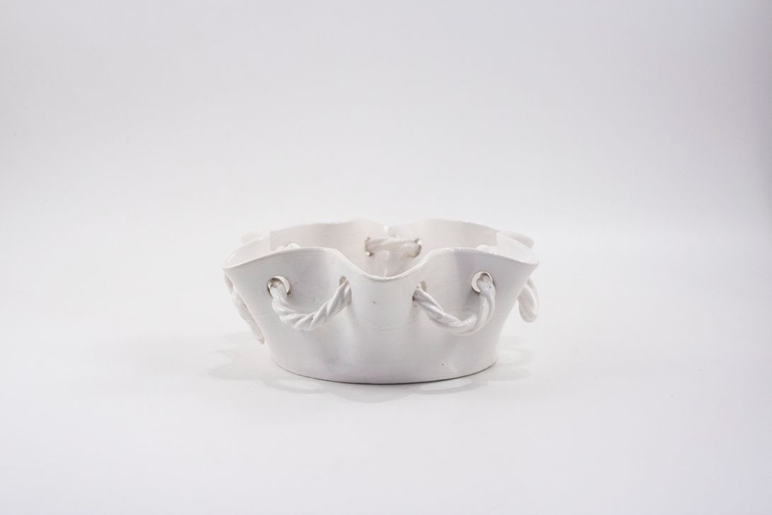 Foto Porcelain Bowl with Rope h14x34