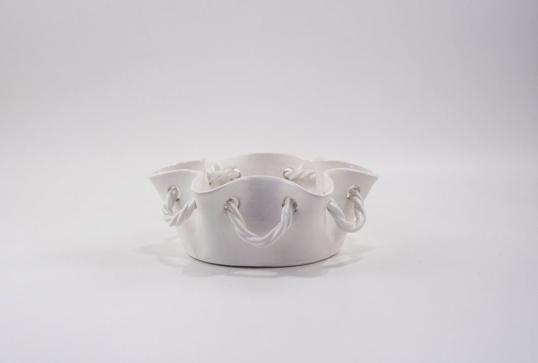 Foto Porcelain Bowl with Rope h14x34