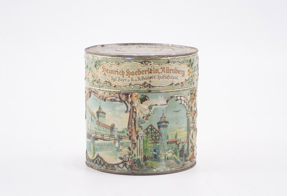 Foto Christmas Biscuit Tin Germany h12x12