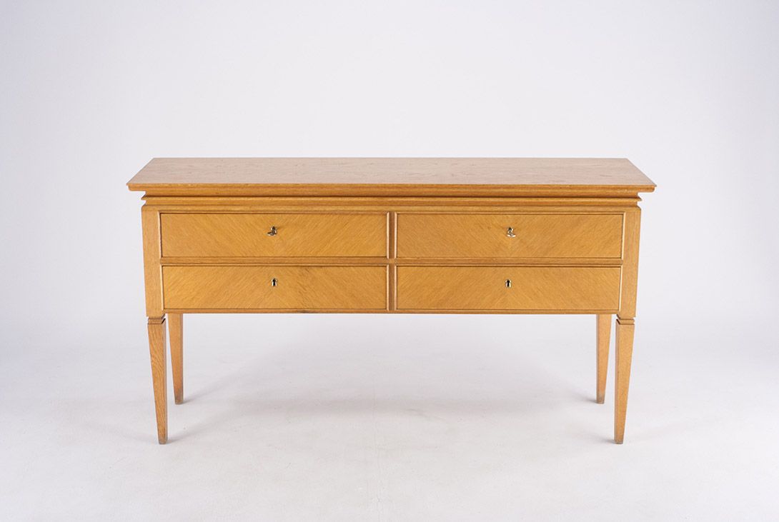 Foto Classic Oak Sideboard with Concentric Veneer Hellerau 1948 ​w140