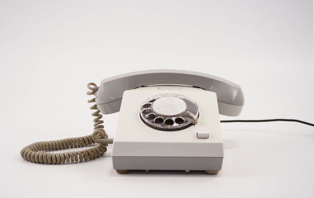 Foto Grey GDR Telephone