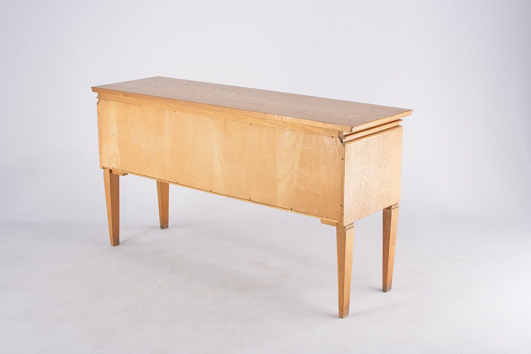 Foto Classic Oak Sideboard with Concentric Veneer Hellerau 1948 ​w140