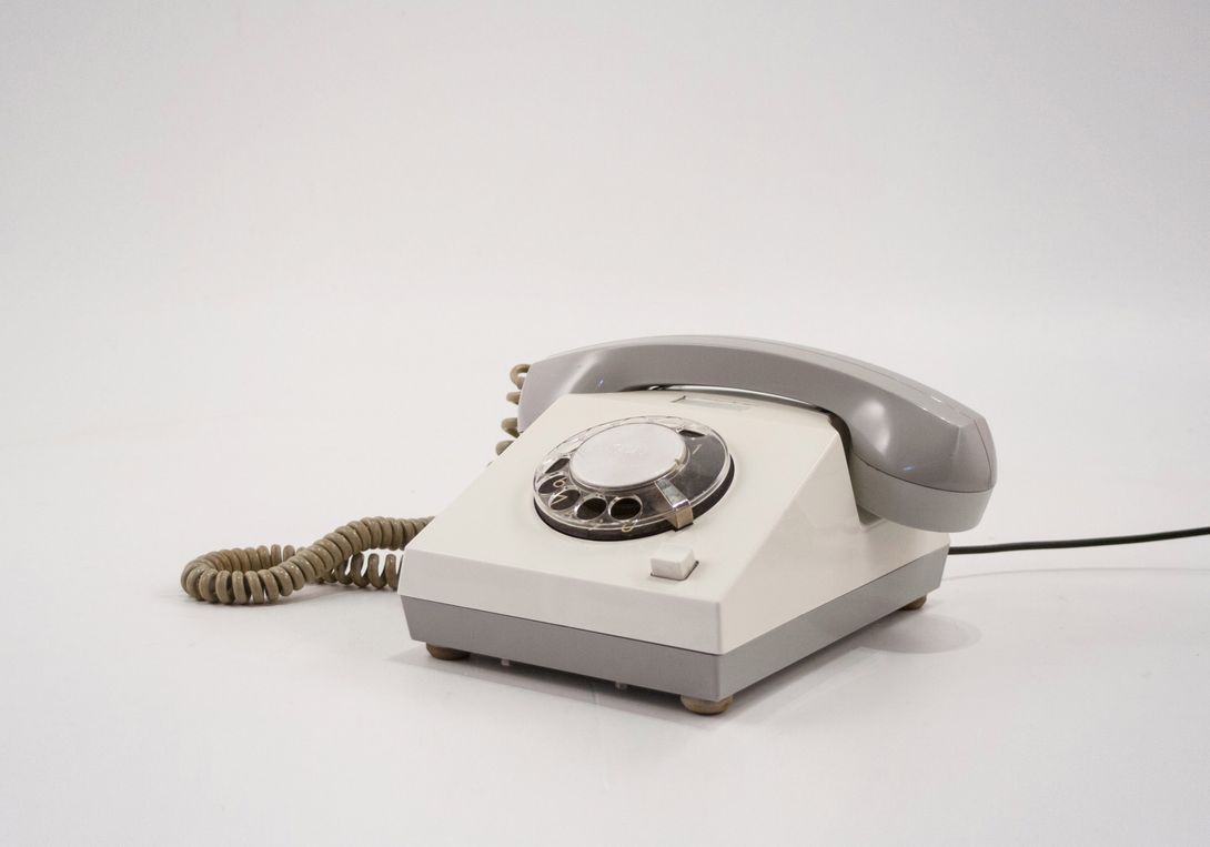 Foto Grey GDR Telephone