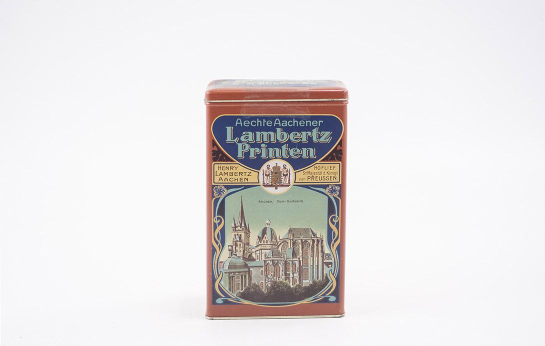 Foto German Biscuit Tin Lambertz Printen h20x7x12