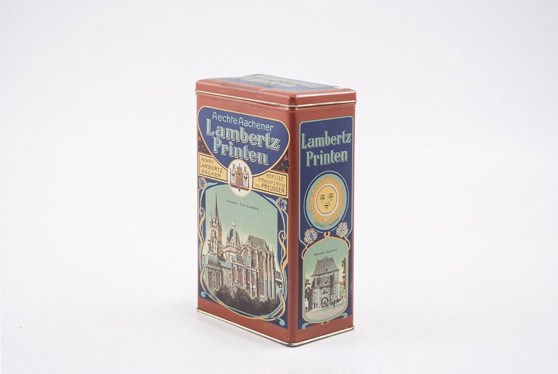 Foto German Biscuit Tin Lambertz Printen h20x7x12