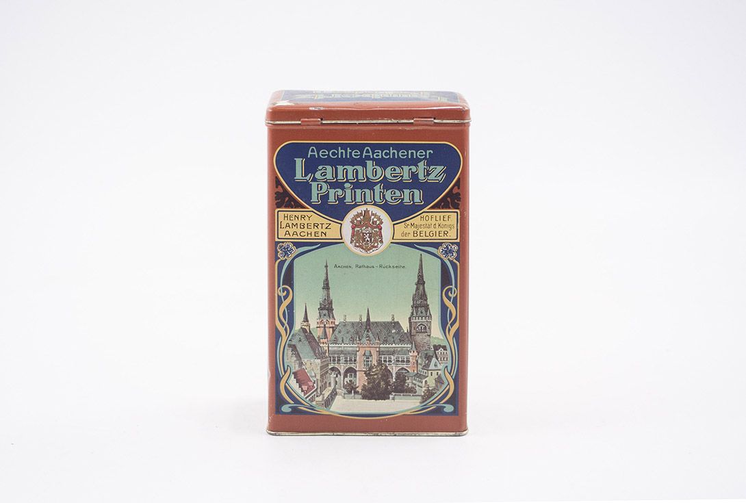 Foto German Biscuit Tin Lambertz Printen h20x7x12