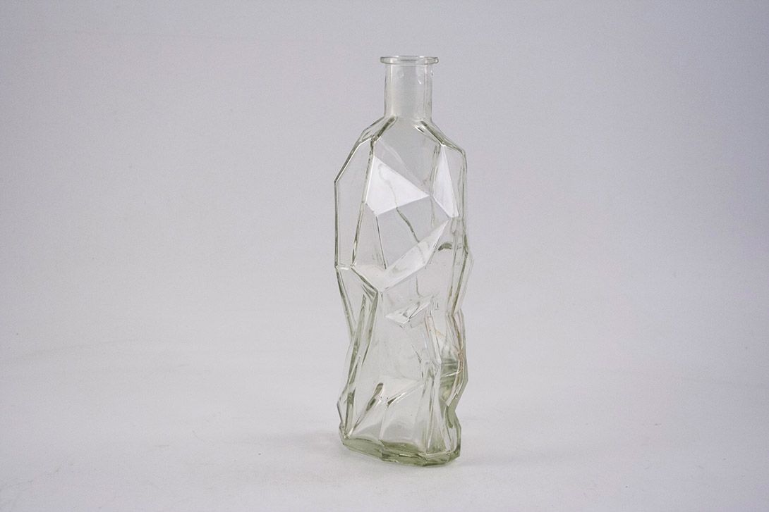 Foto Rough Glass Bottle