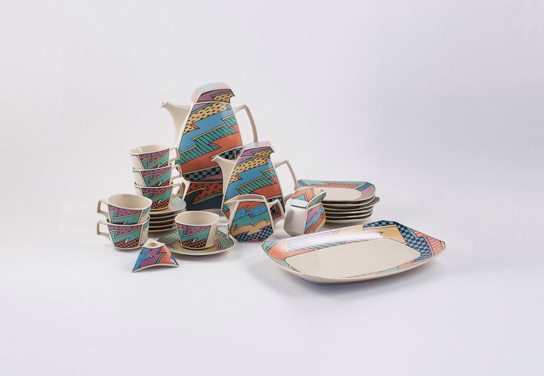 Foto Colorful Coffee Set New Wave