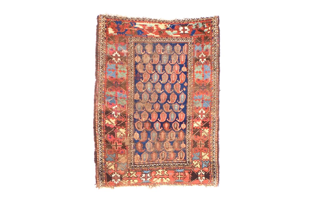 Foto Paisley Pattern Persian Carpet 130x95cm P4