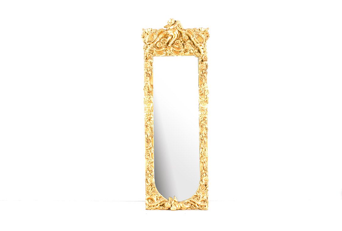 Foto Golden Framed Mirror ​H171x62