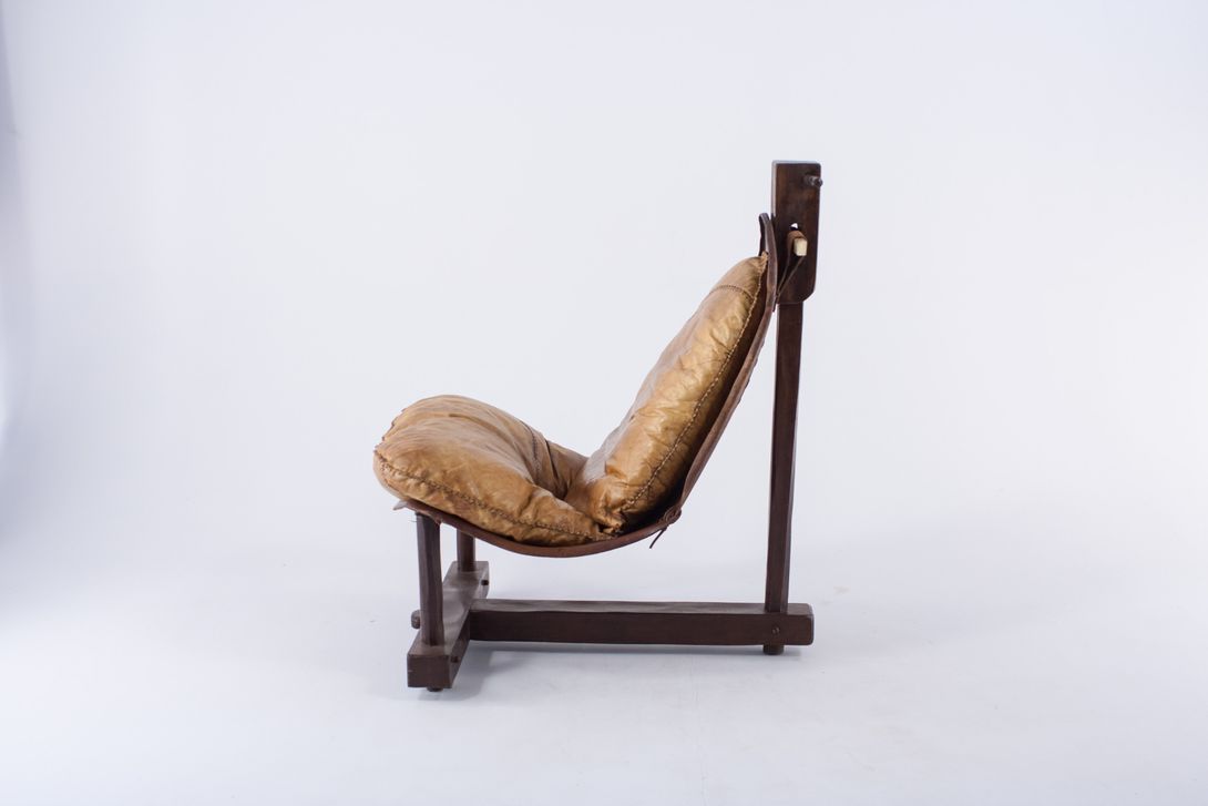 Foto Brazilian Big Kahuna Crown Chair with Upholstery 1955