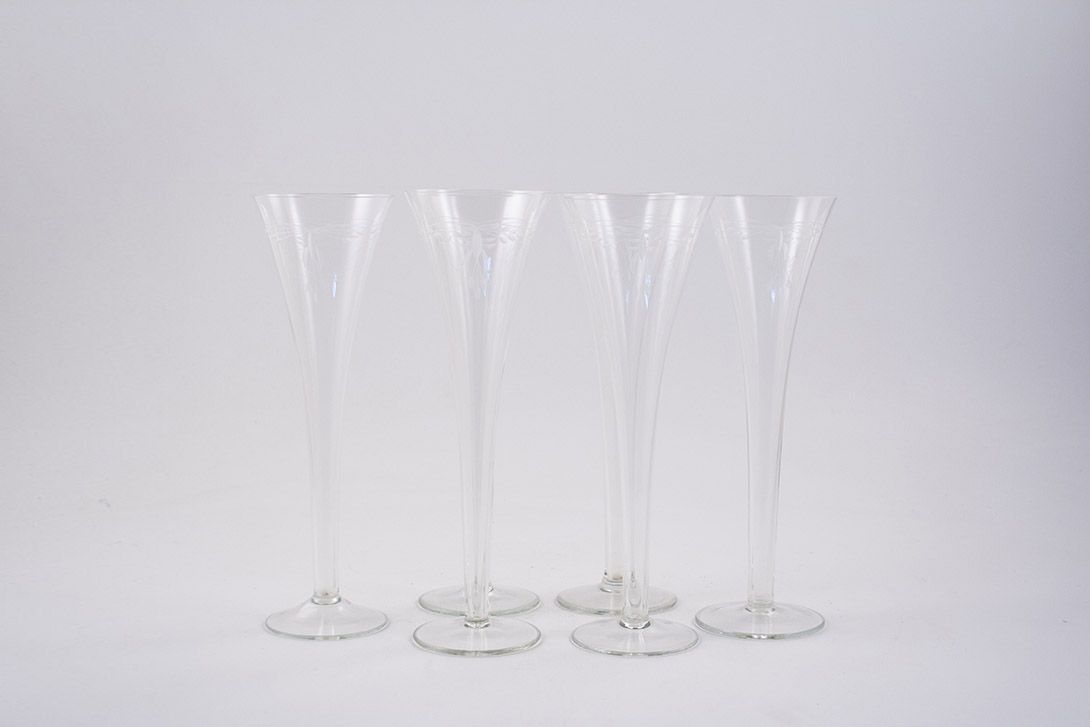 Foto Champagne Crystal Glass Set