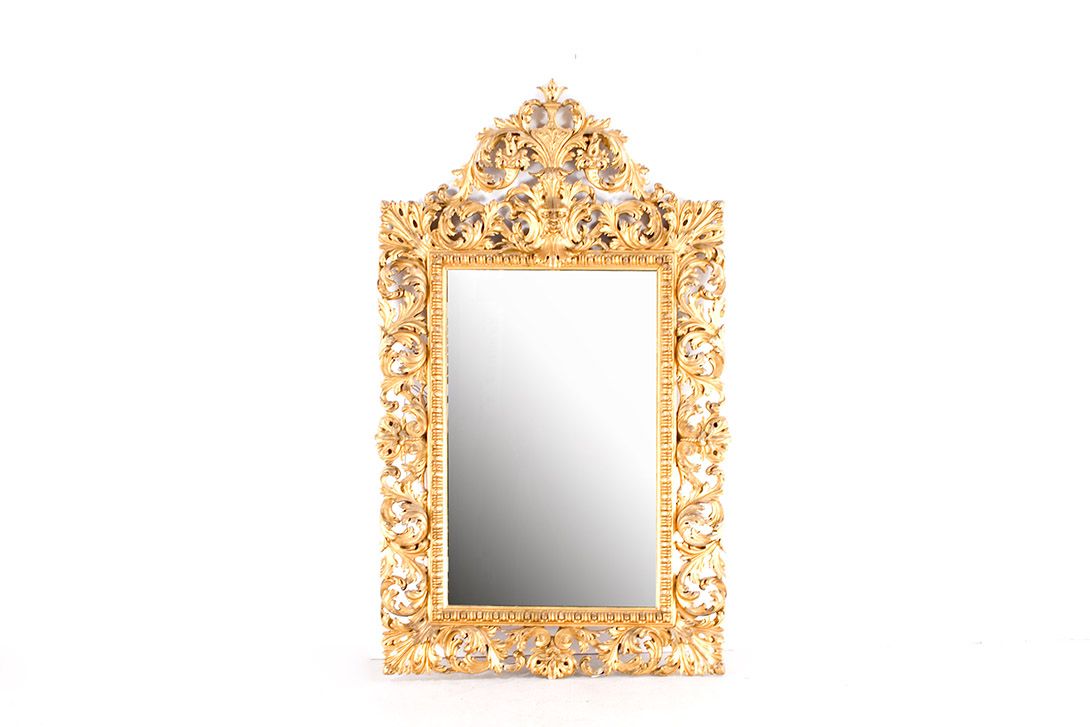 Foto Mirror with Carved Frame​ H156x91