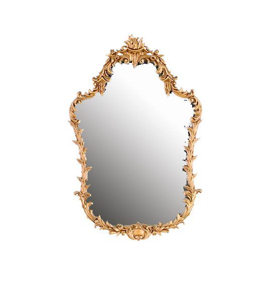 Foto Mirror​ Rococo Historism H110 Alsace 1970