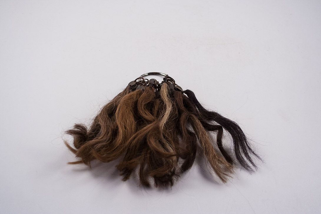 Foto Pendant with Synthetic Hair