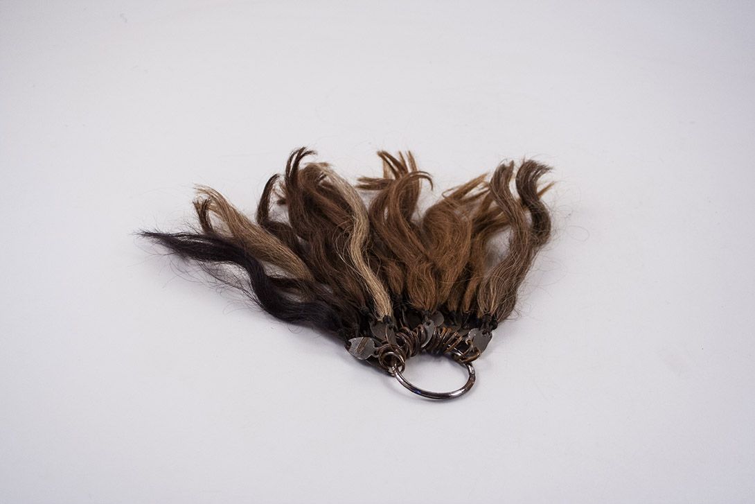 Foto Pendant with Synthetic Hair