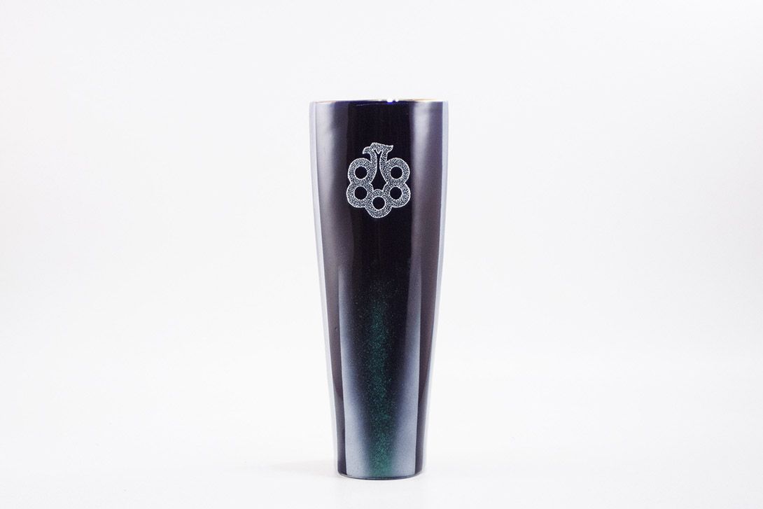 Foto Table Vase with White Symbol