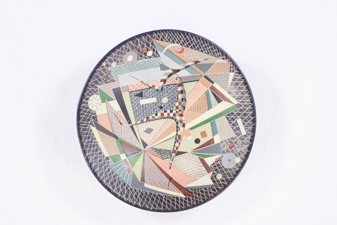 Foto Colorful Wall Plate Spanish Ø31