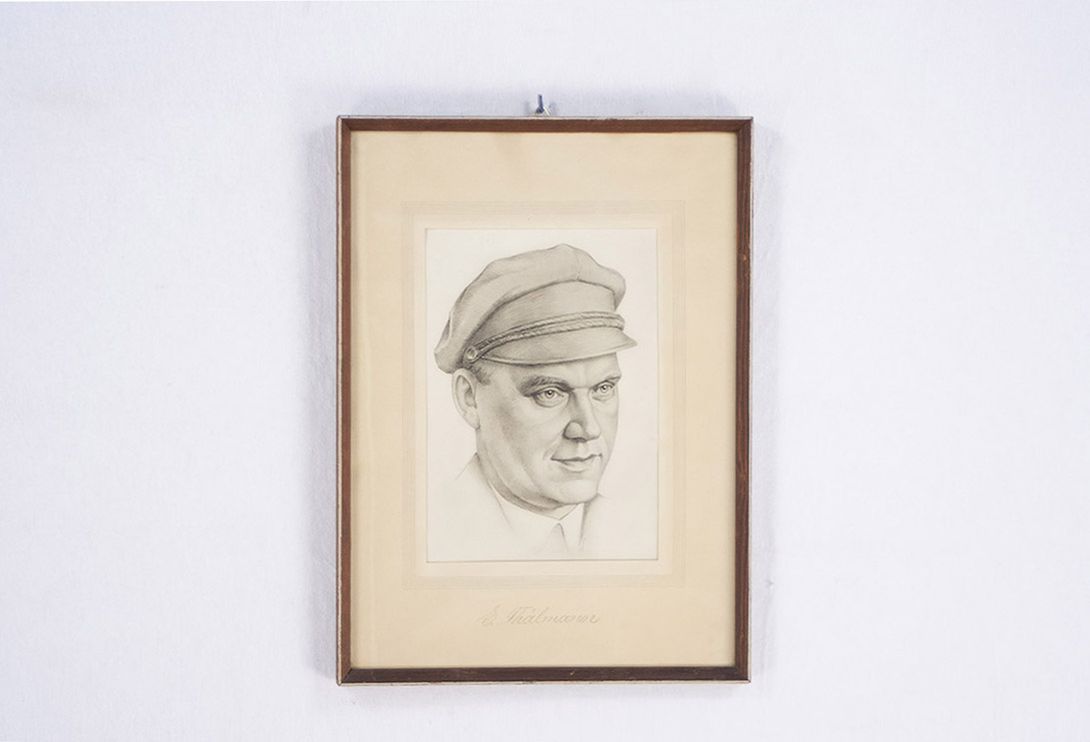Foto Drawing of Ernst Thälmann h48x35 19D11