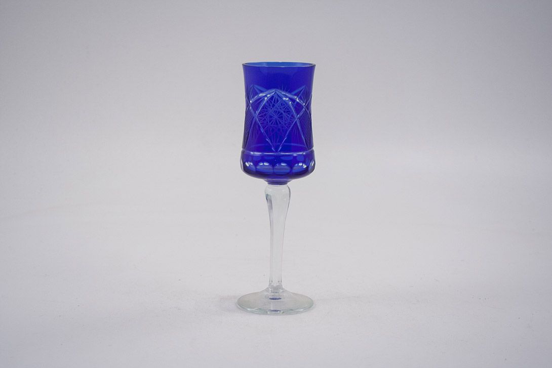 Foto Blue Crystal Glass