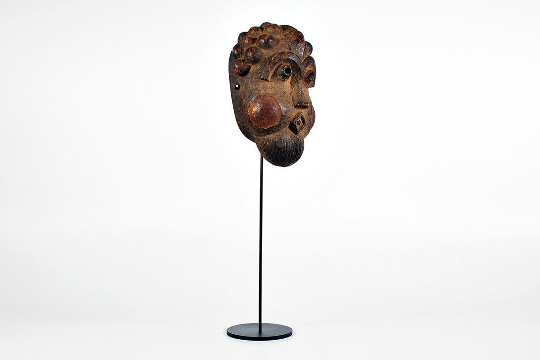 Foto African Mask Kongo 1930 h33x19x4
