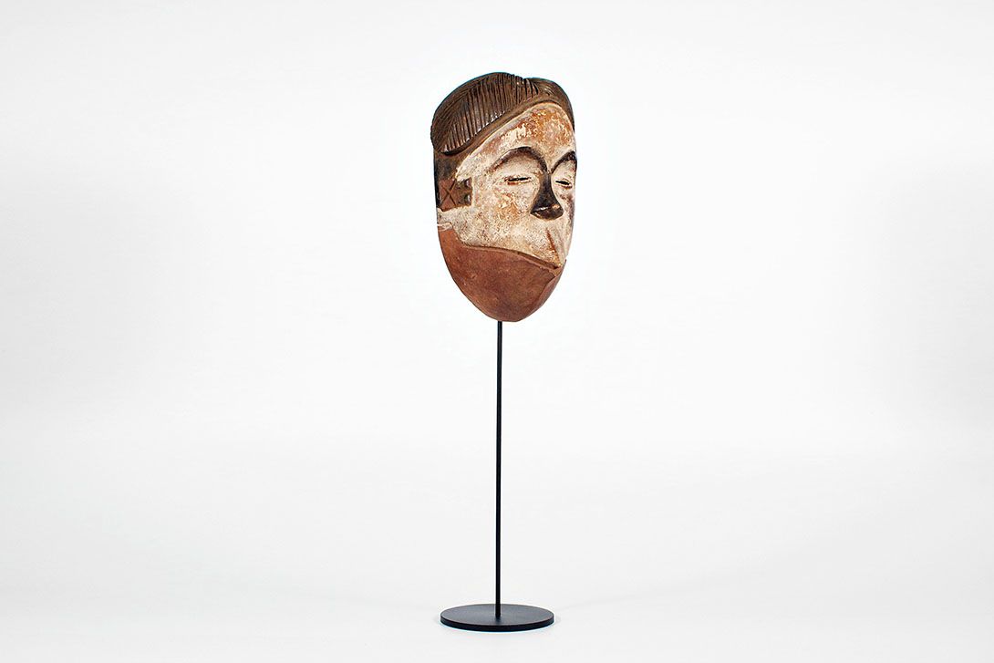 Foto African Mask Senegal 1931 h33x19x4