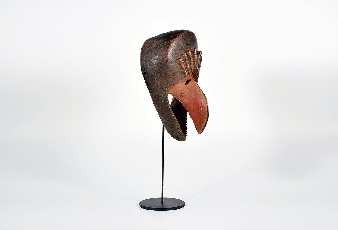 Foto Ritual Mask Bird&#8217;s Beak h30x20x15