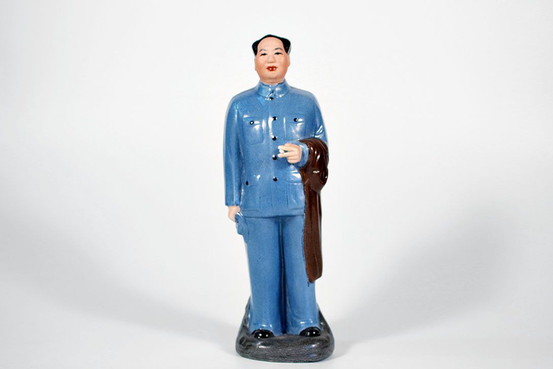 Foto Smoking Mao Figurine h30x10x8