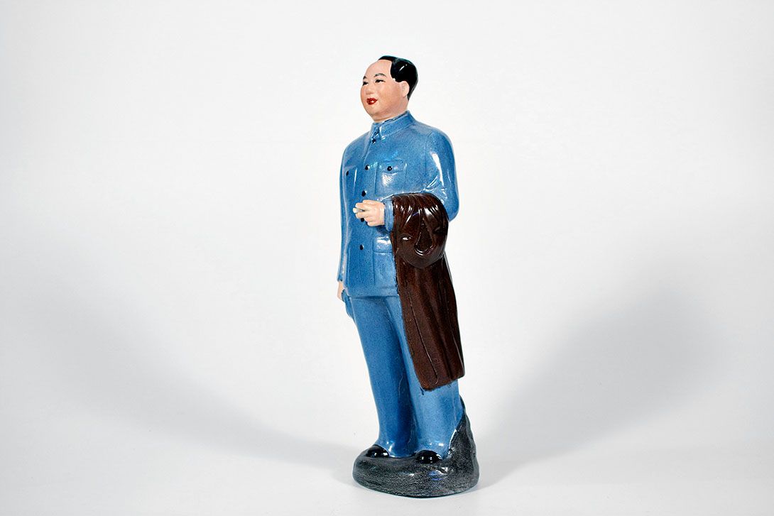 Foto Smoking Mao Figurine h30x10x8