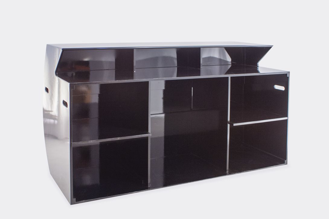 Foto Black Glossy Bar h116x200x93 //