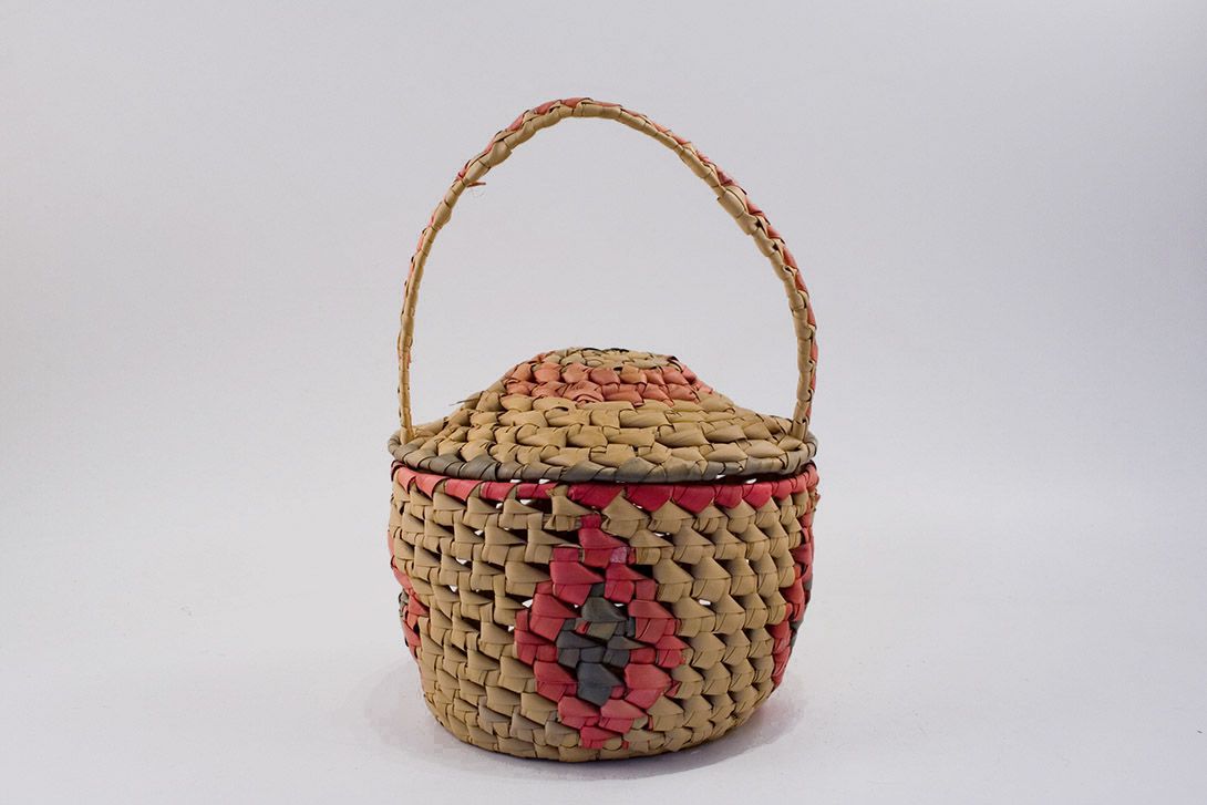 Foto Colorful Basket with Cover h42x30