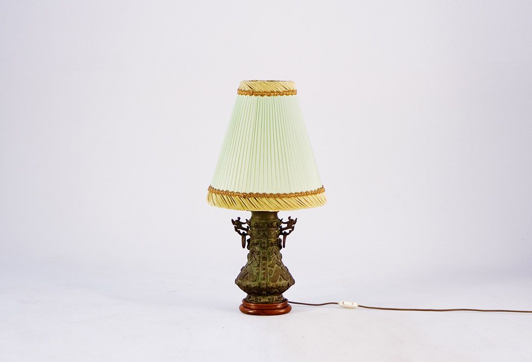 Foto Japanese Stoneware Table Lamp h82